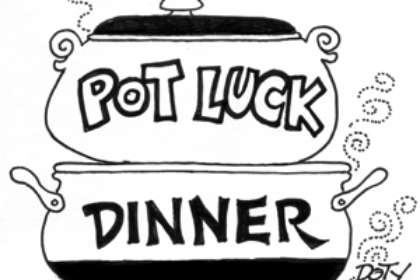 Silvermine Community Association Potluck Dinner Logo